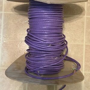 Purple Ethernet Cable Spool